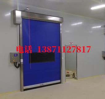 揭阳自动拉链密封快速卷帘门